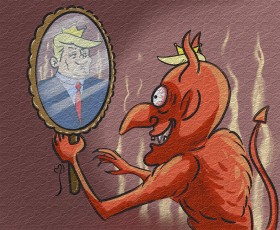 ترامپ خود شیطان