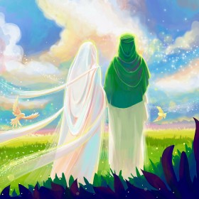 حضرت علی و حضرت فاطمه(س)