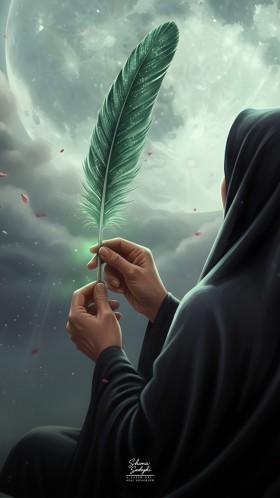 مجموعه تصویرسازی { مادر ماه }