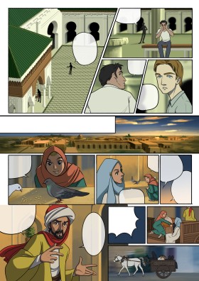 کمیک کوتاه زندگی فاطمه فهری